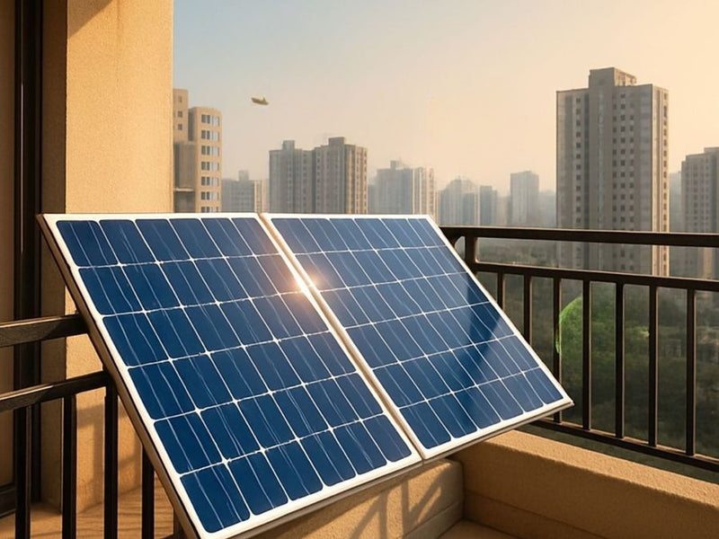 Step 1: Place the solar panels in a sunny location