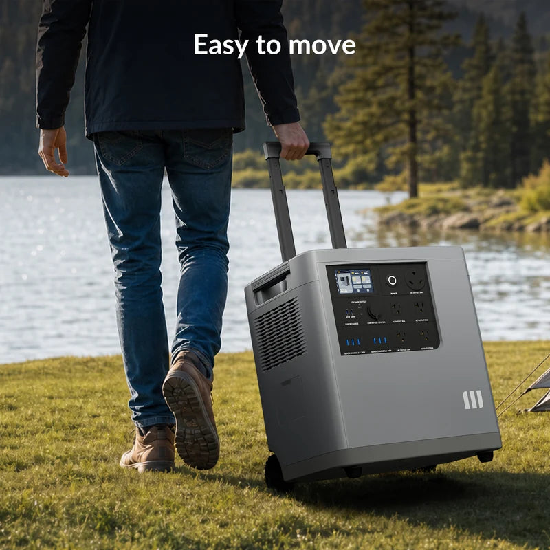 Easy Plug n Play Solar Home Backup and Portable Power Station